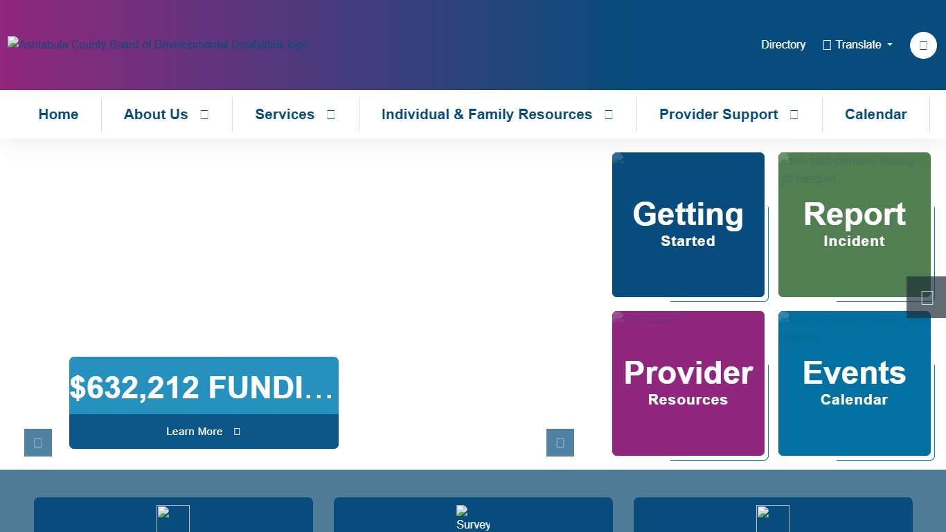 Ashtabula County Board of Developmental Disabilities - Home